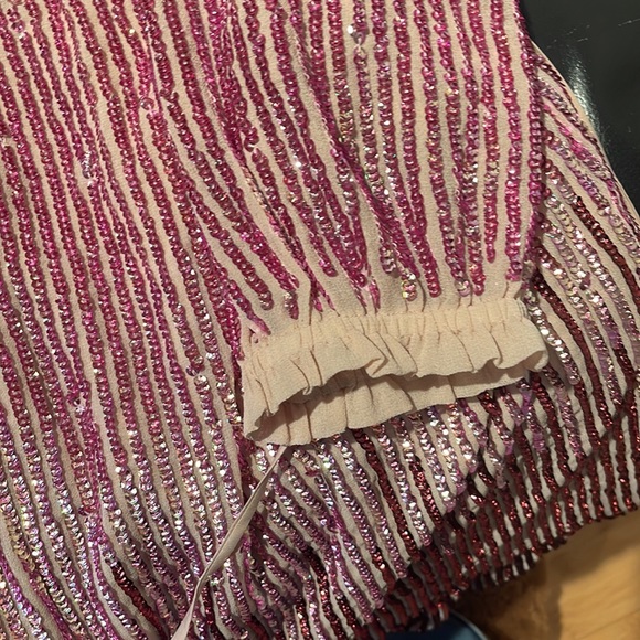 Needle and Thread pink ombré sequence dress - Picture 8 of 11